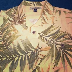 Tommy Bahama Camp Shirt: 100% silk, 100% style!
